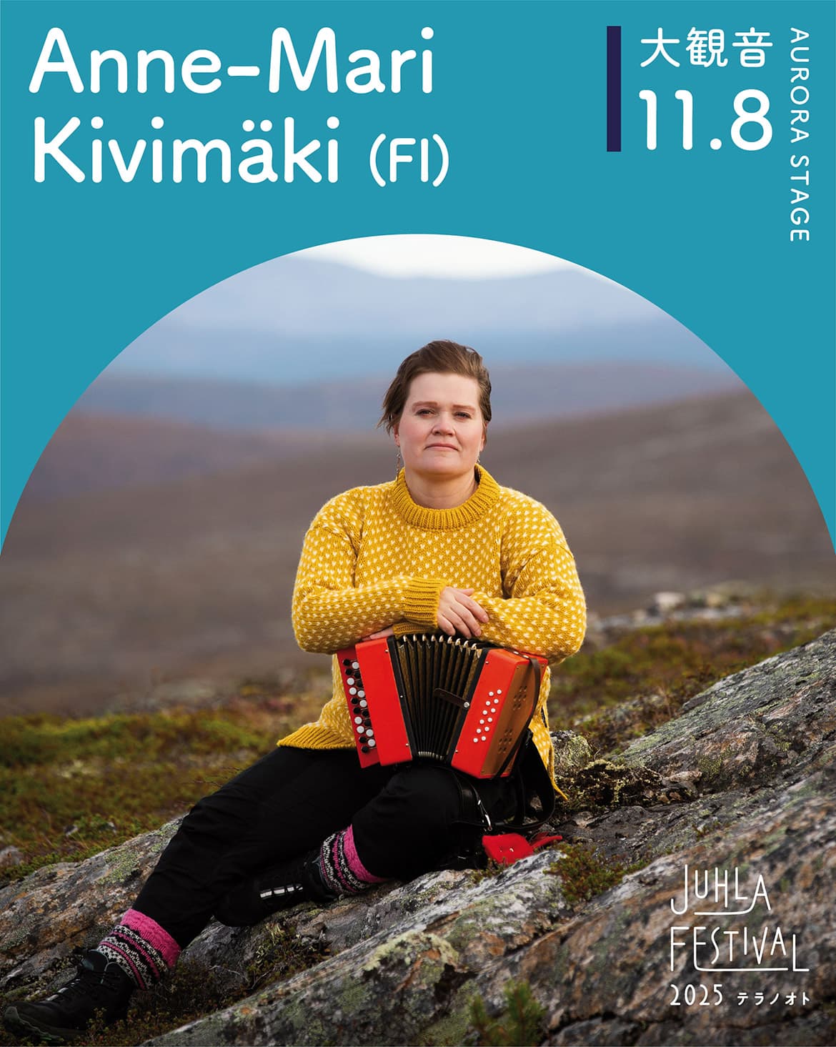 Anne-Mari Kivimäki(From Finland)