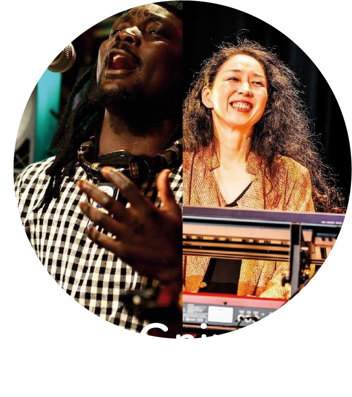 Saliou Gningue & Hideko Kimura